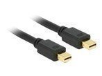 DELOCK Kabel mini DisplayPort St / St 2.0m schwarz