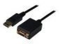 Digitus Assmann Adapterkabel DisplayPort Stecker auf VGA HD15 Buchse 0.15m AWG28 doppelte Schirmung - Hohe Qualität und optimale Signalübertragung