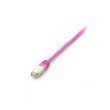 EQUIP Patchkabel S/FTP 20 Meter Cat6 pink PIMF - Hochwertiges Ethernet Kabel für schnelle und zuverlässige Netzwerkverbindungen