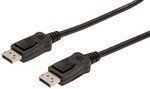 DIGITUS ASSMANN Anschlusskabel Displayport 1.2 AWG28 2xgeschirmt schwarz 5m - Hochwertiges Displayport 1.2 Kabel von DIGITUS ASSMANN, 5m Länge