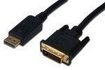 Digitus Assmann Adapterkabel DisplayPort DVI-D 24+1 M/M Full HD Dual Link 3m AWG32 - Produkttitel