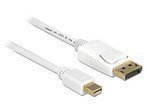 DELOCK Kabel mini DisplayPort St > DisplayPort St 3.0m weiss