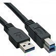 USB 3.0 Kabel A Stecker an B Stecker, 3m, Schwarz - Jetzt bei INLINE kaufen!