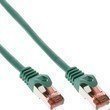 InLine® Patchkabel S/FTP (PiMf) Cat6 250MHz PVC CCA grün 0.25m - Hochwertiges und zuverlässiges Ethernet-Kabel für stabile Netzwerkverbindungen