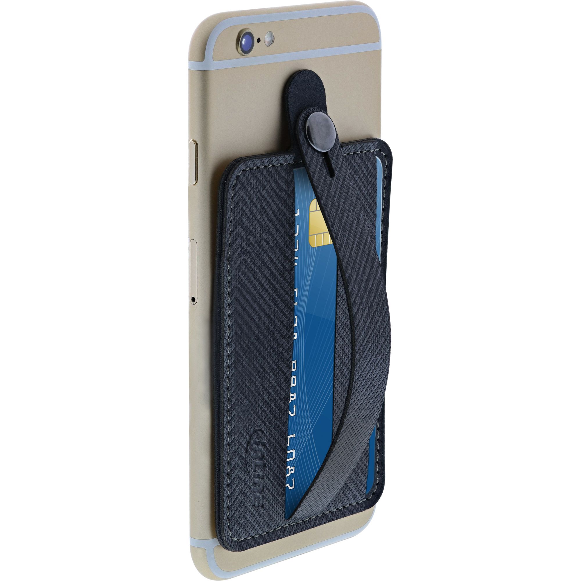 InLine® Smartphone Kreditkarten-Tasche mit Handschlaufe in Schwarz von InLine