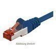  Patchkabel CAT6 RJ45 S/FTP 5m blue