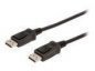 DIGITUS ASSMANN Displayport Anschlusskabel, 1m, AWG28, 2xgeschirmt, schwarz bulk, Stecker/Stecker – Hohe Qualität und Zuverlässigkeit