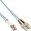 InLine® LWL Duplex Kabel LC/SC 50/125µm OM3 15m - Hochwertiges LWL-Duplexkabel für schnelle und störungsfreie Datenübertragung