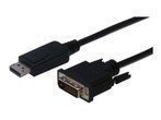 DIGITUS ASSMANN Adapterkabel DisplayPort 1.2 DVI-D 24+1 M/M - 5m für digitales Full HD Dual Link