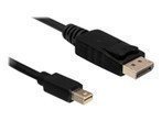 DELOCK Kabel mini DisplayPort St > DisplayPort St 5.0m schwarz