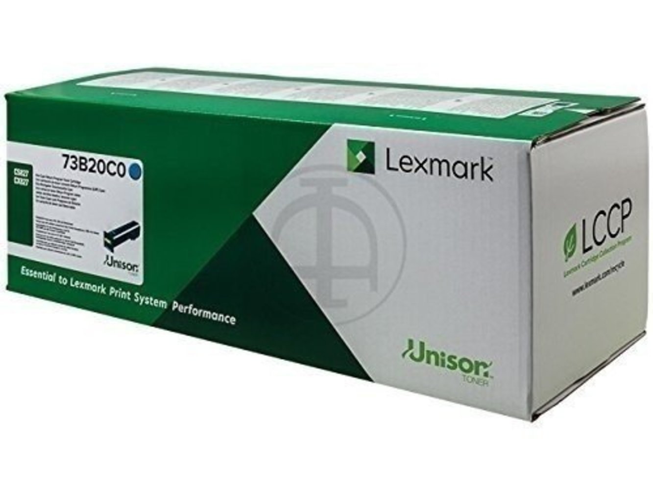 LEXMARK 15000 Return Program Tonerpatrone Cyan (CS/CX827)