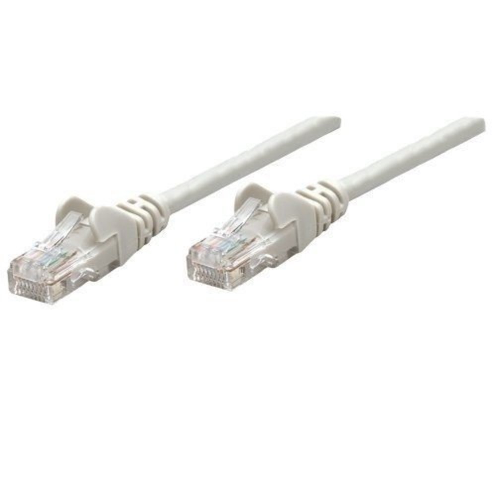 Intellinet Patchkabel RJ45 U/UTP Cat5e 20m Hebelschutz grau