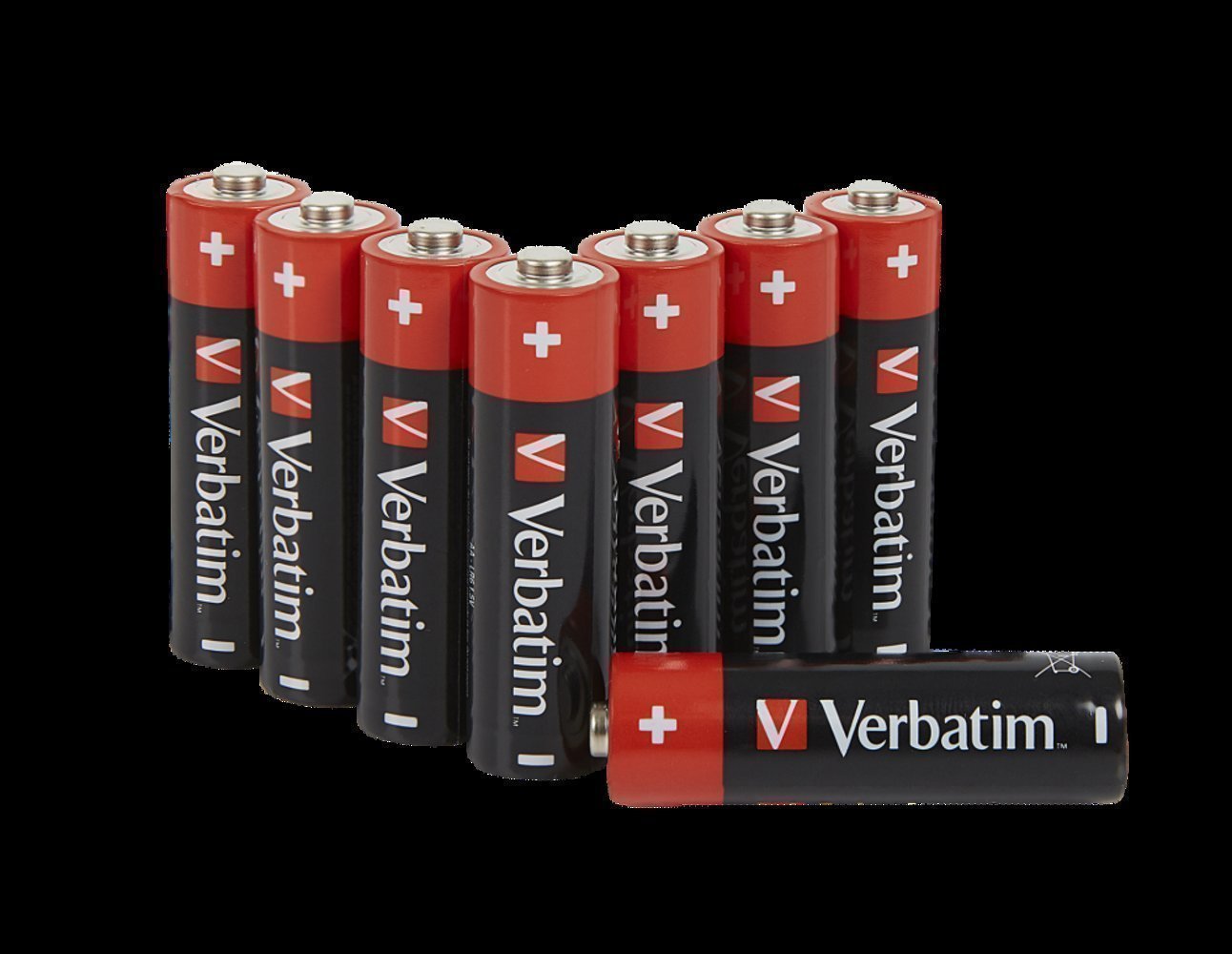 VERBATIM ALKALINE BATTERY AAA 8 PACK