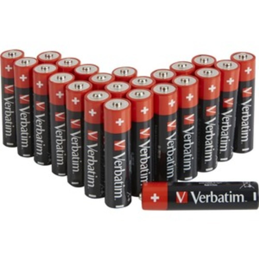 VERBATIM ALK BATTERY AA 24 PACK BOX