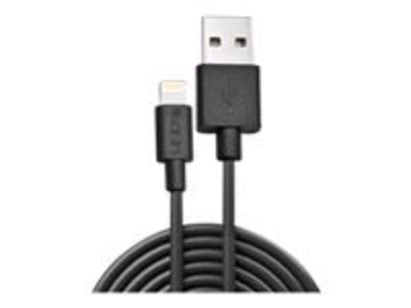 Lindy USB an Lightning Kabel schwarz 1m