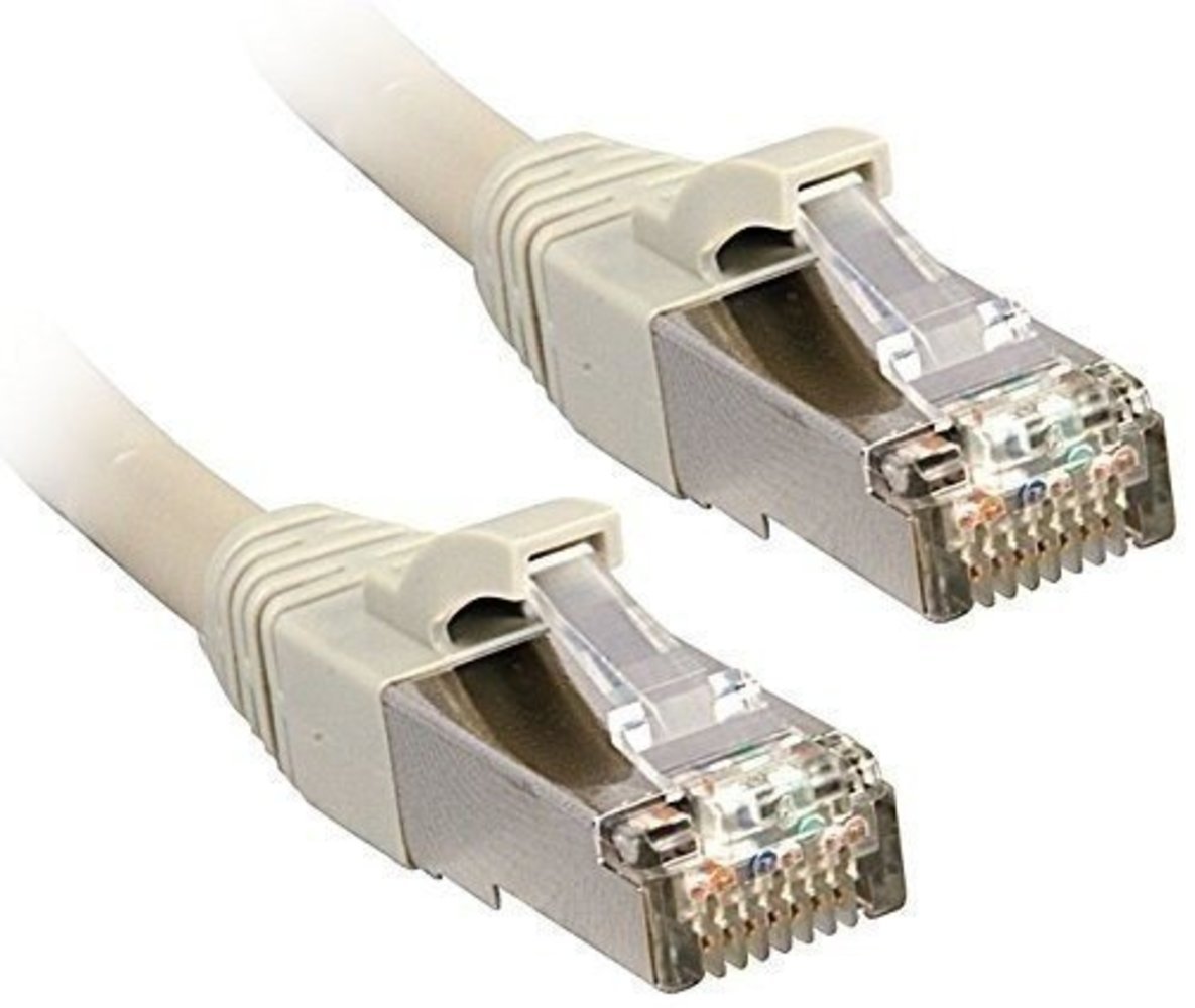 Lindy Cat 6 STP Kabel grau 10m - Einfach geschirmt für optimale Übertragung