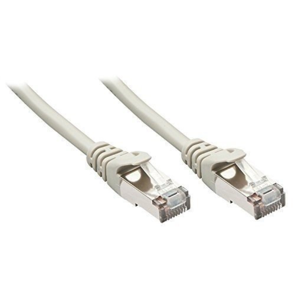 Lindy 0,5m Cat5e F/UTP Patchkabel grau extern Bulk