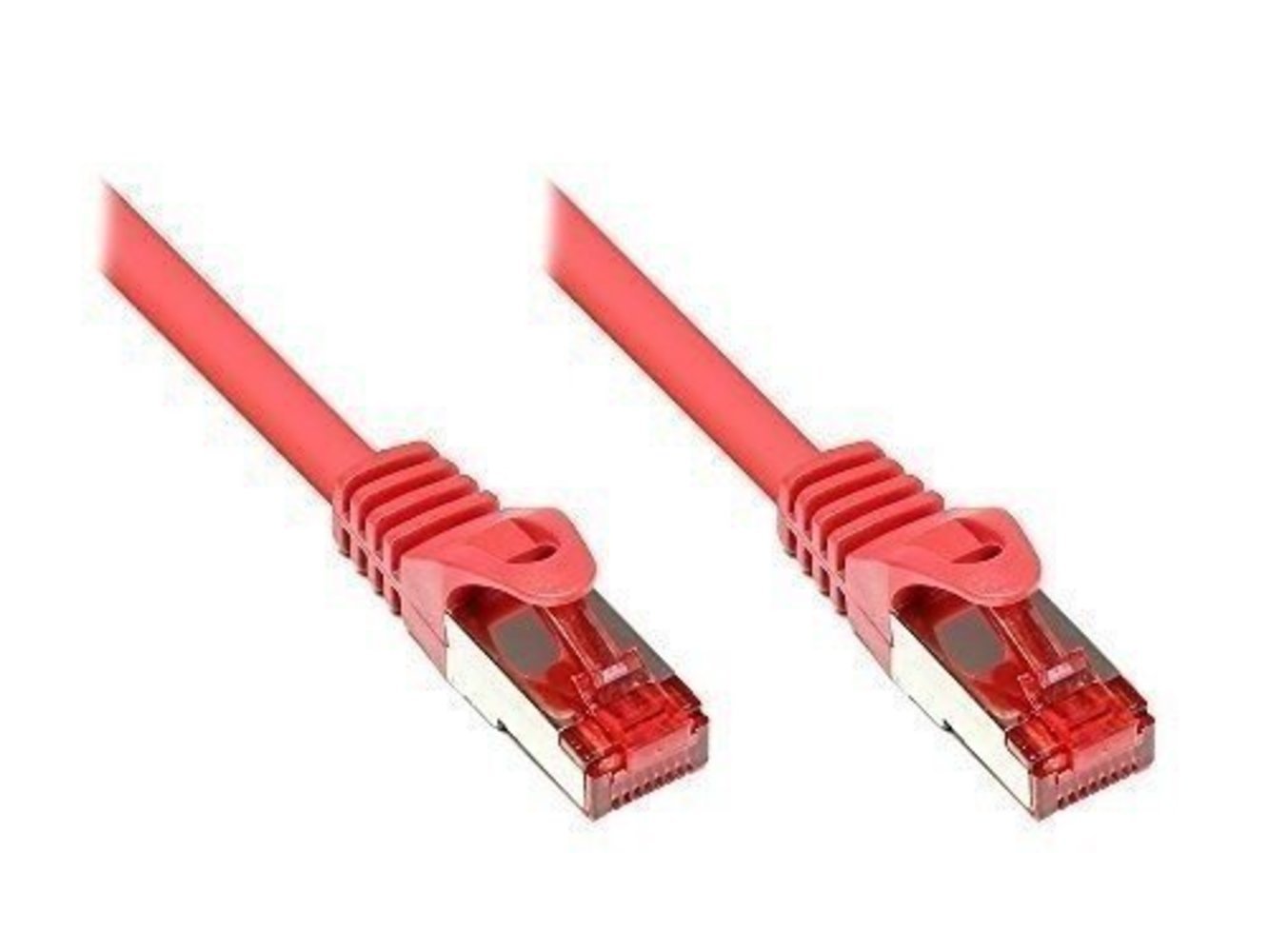  Patchkabel RJ45 Cat6 3.0 Meter 2x RJ45 PIMF rot