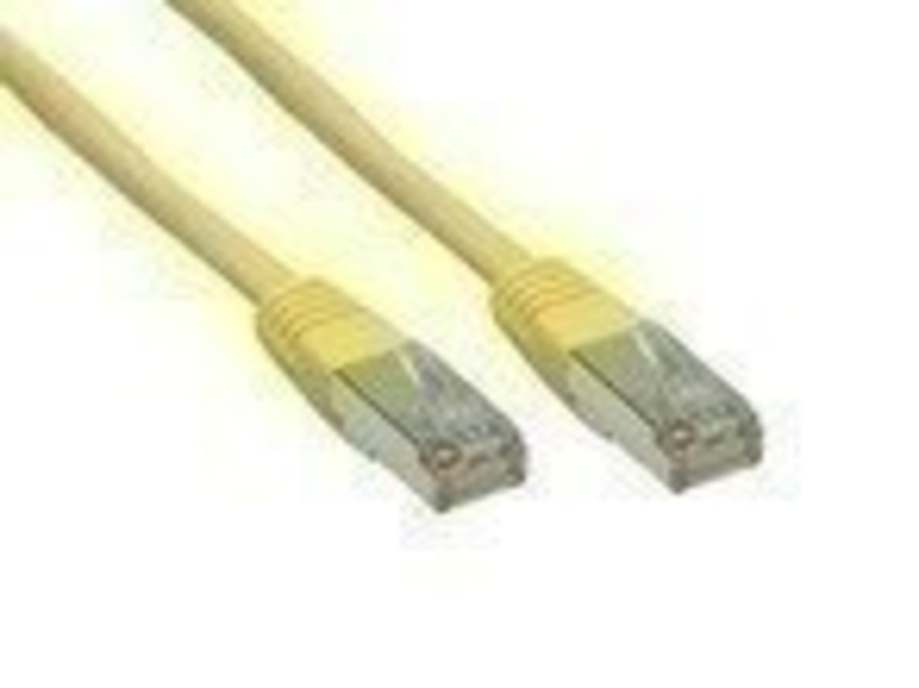  Patchkabel RJ45 Cat6 7.5 Meter 2x RJ45 PIMF gelb