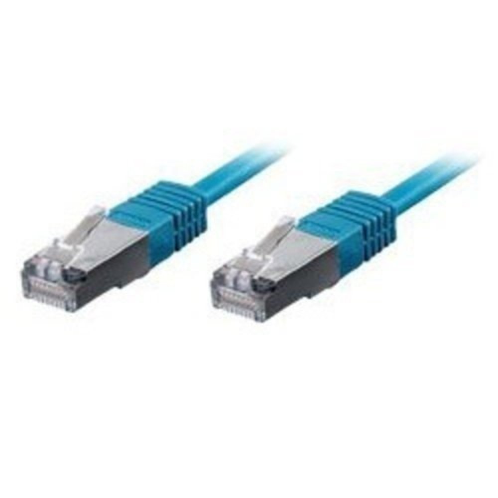 Patchkabel equip RJ45 S/FTP Cat6 0.50m blau (SSTP) PIMF HF