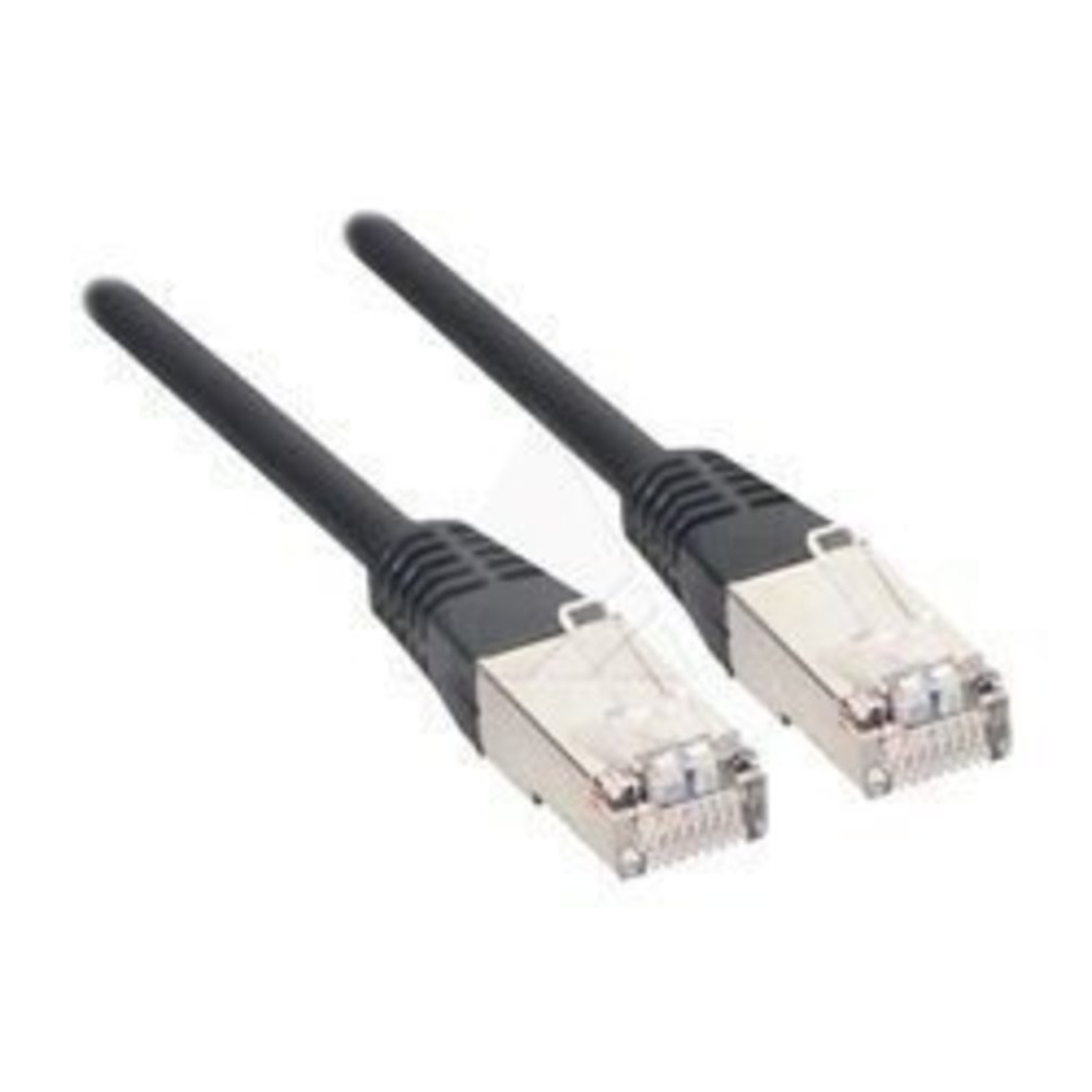 EQUIP Patchkabel C6 S/FTP HF schwarz 750cm 250MHz - Hochwertiges und abschirmendes CAT6 Ethernet-Kabel für schnelle und zuverlässige Netzwerkverbindungen