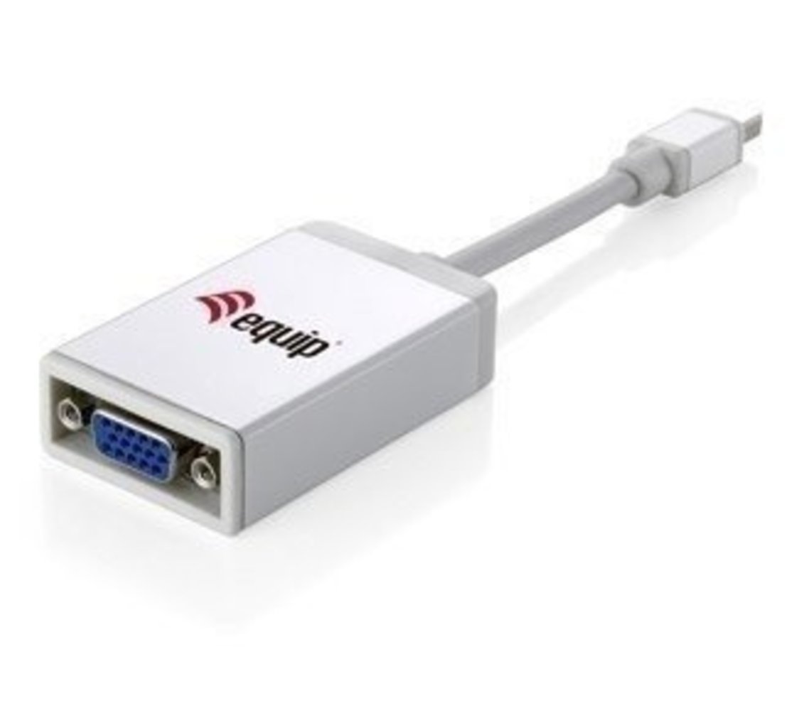 Equipp Mini-DisplayPort-VGA Adapter - Hochwertiger Konverter für optimale Anzeigequalität