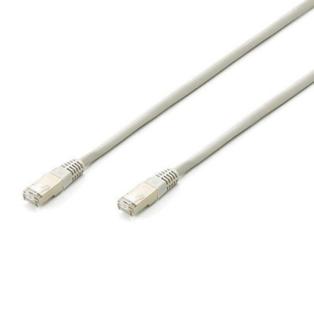 equip CU Patchkabel S/FTP 2xRJ45 Cat6 250MHz grau 1.0m