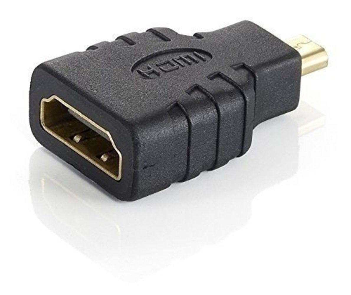 equip HDMI Adapter HDMI Buchse-A/ microHDMI Stecker-D schwarz