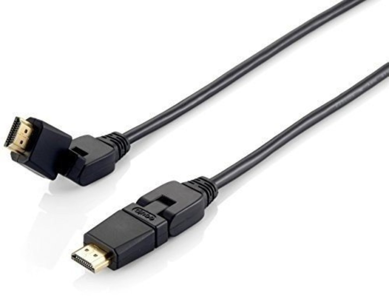 equip HDMI High Speed Kabel mit Ethernet (schwenkbar) 3m