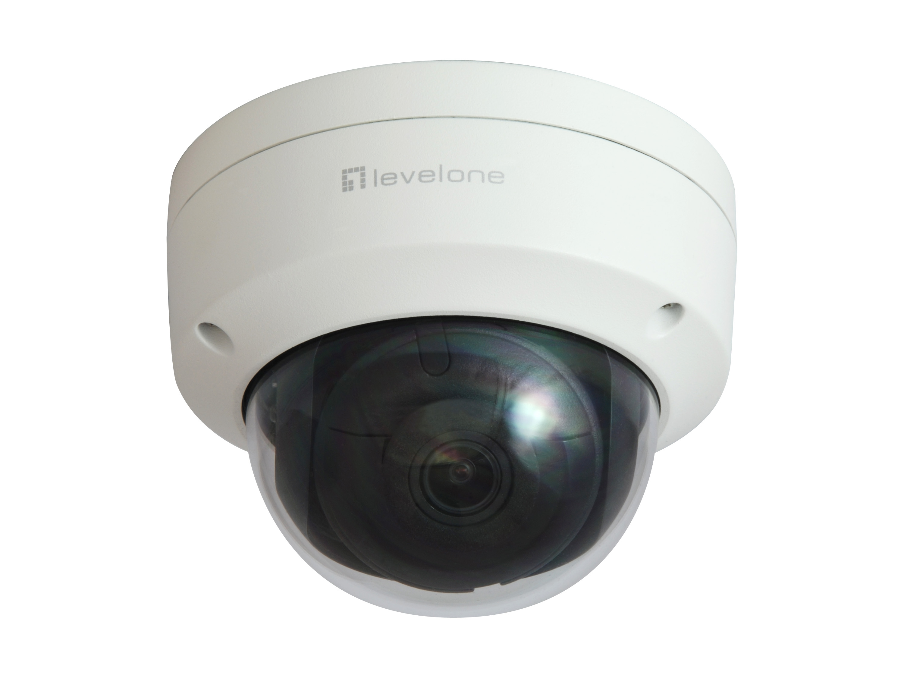 LevelOne IPCam FCS-3404        Dome Out 6MP H.265 IR  9W PoE