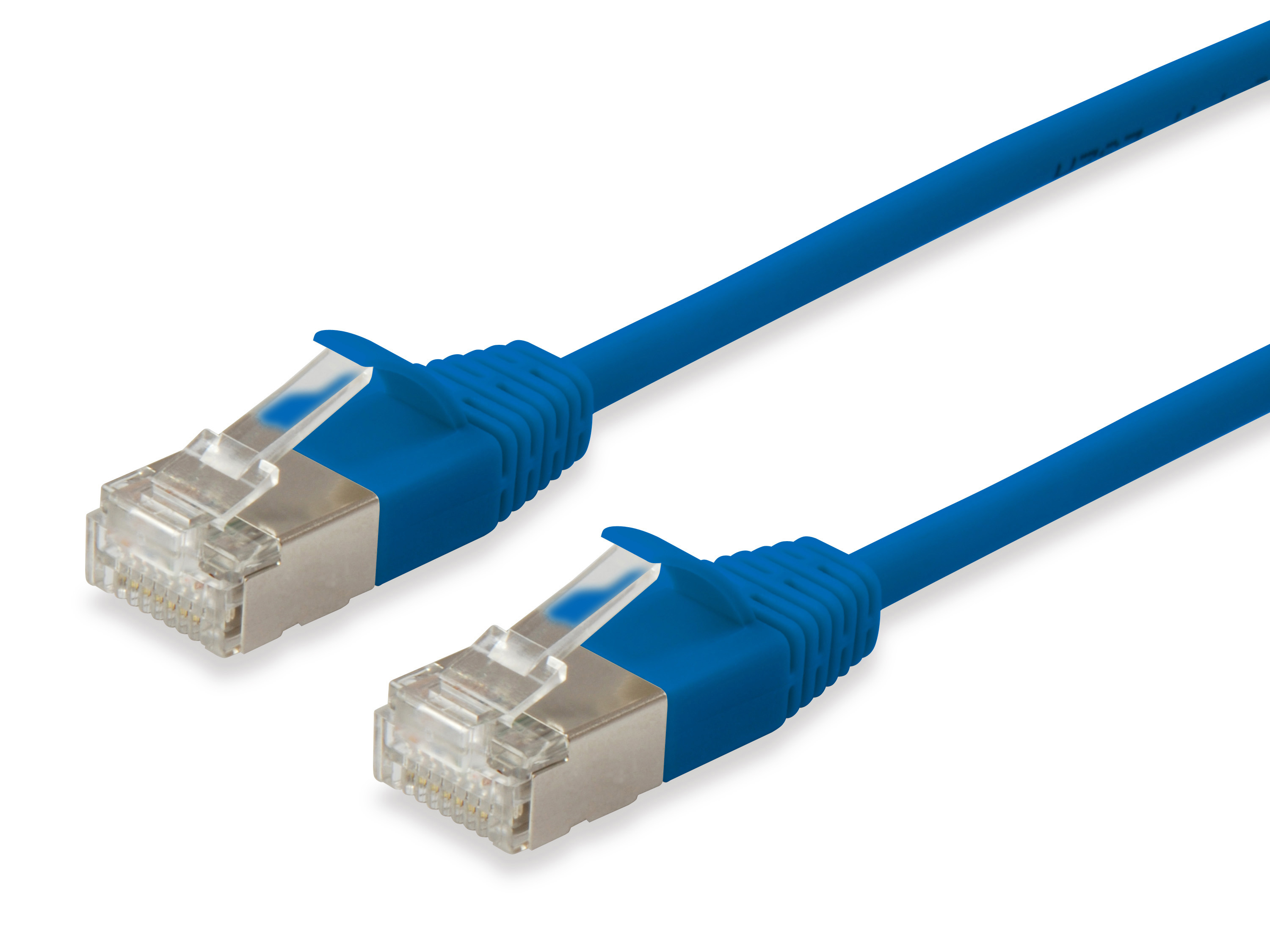 Equip Patchkabel Cat6A S/FTP 2xRJ45 2m blau(SSTP)PI Slim