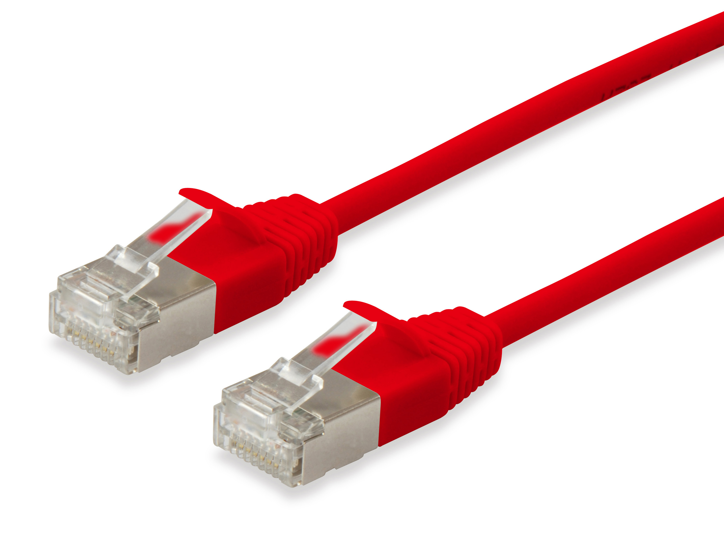 Equip Patchkabel Cat6A S/FTP 2xRJ45 5m rot (SSTP) Slim