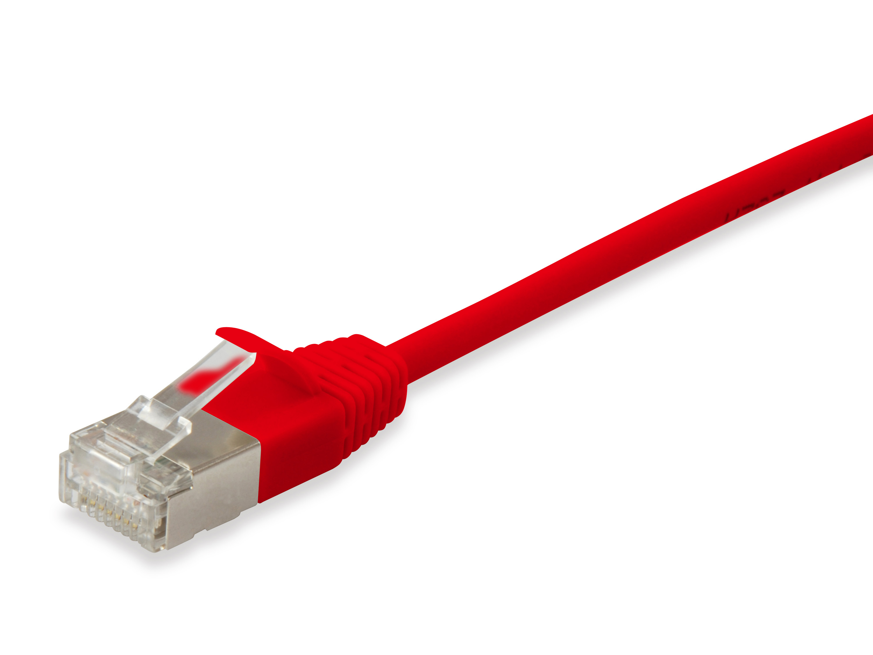 Equip Patchkabel Cat6A S/FTP 2xRJ45 10m rot (SSTP) Slim