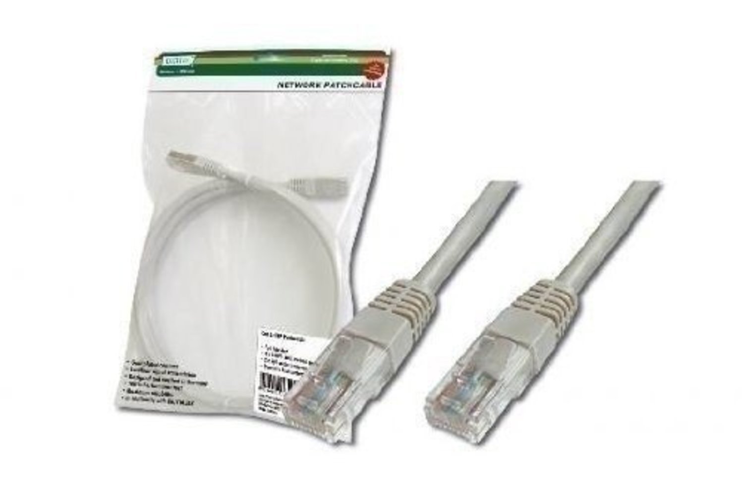 CAT5e Patchkabel 5m Grau von Assmann/Digitus