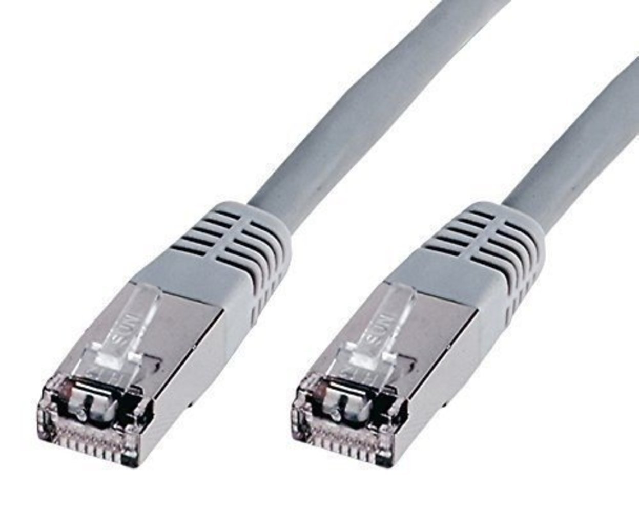 DIGITUS CAT 5e SF-UTP Patchkabel Cu PVC AWG 26/7 Lnge 7 m Farbe Grau