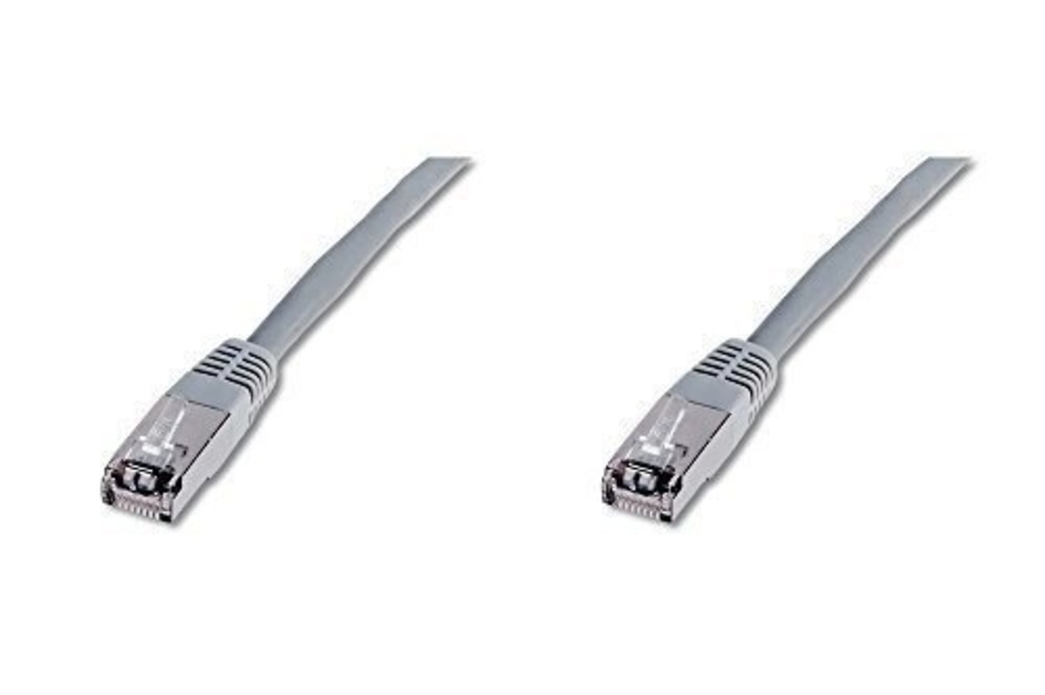 DIGITUS 10m Patchkabel CAT 5e SF-UTP, Grau