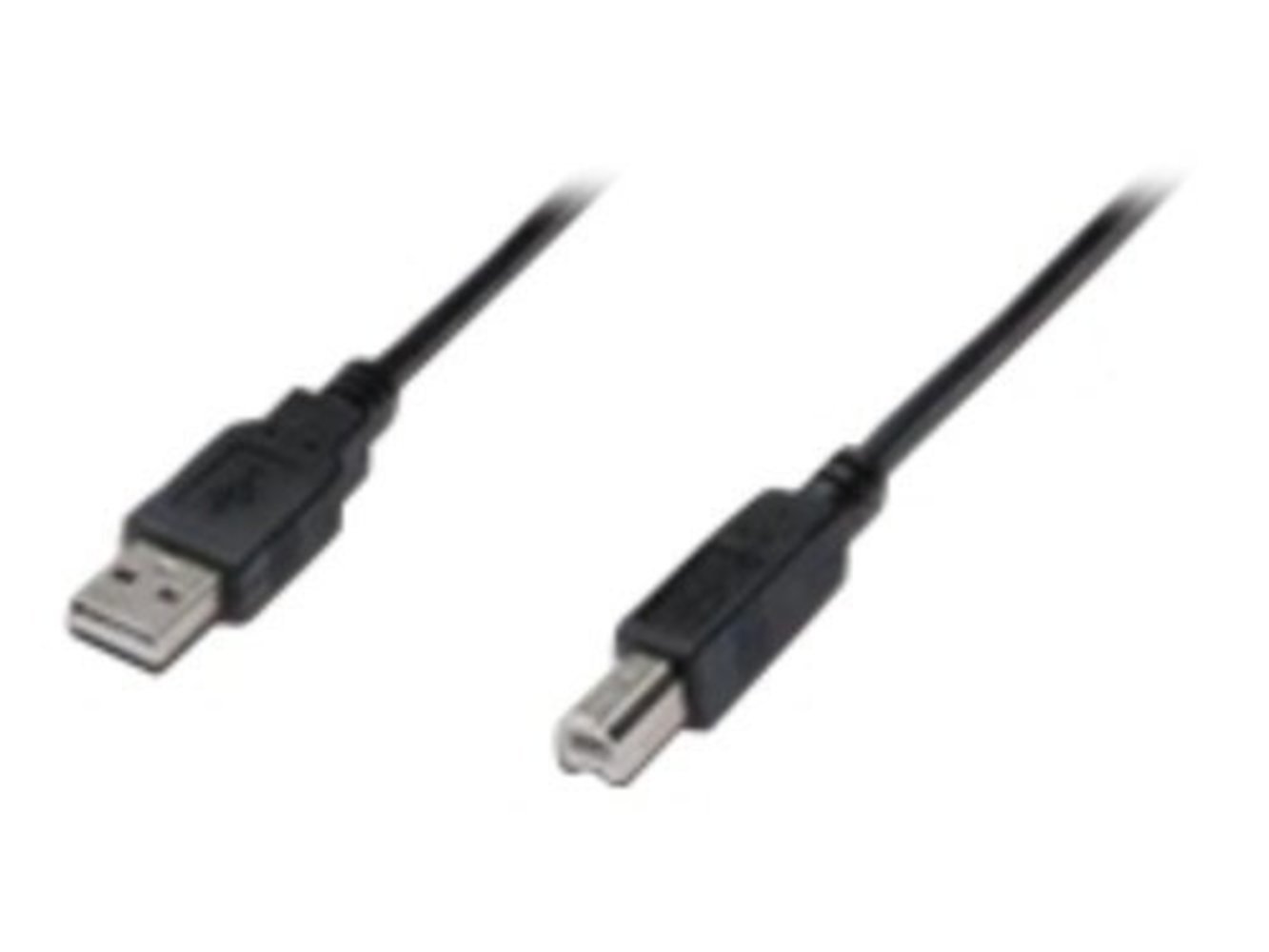 Digitus Assmann USB 2.0 Anschlusskabel 5m - USB A zu USB B (Bulk), hohe Qualität, schnelle Datenübertragung