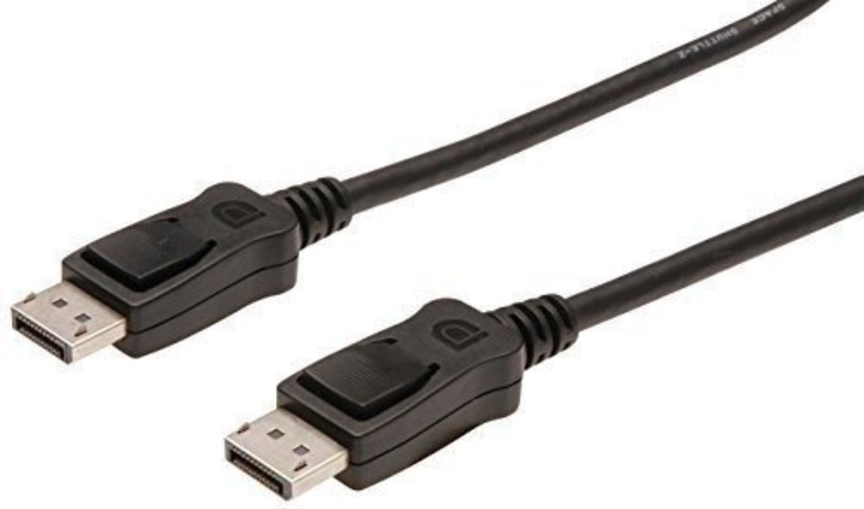 DIGITUS ASSMANN Anschlusskabel Displayport 1.2 AWG28 2xgeschirmt schwarz 5m - Hochwertiges Displayport 1.2 Kabel von DIGITUS ASSMANN, 5m Länge