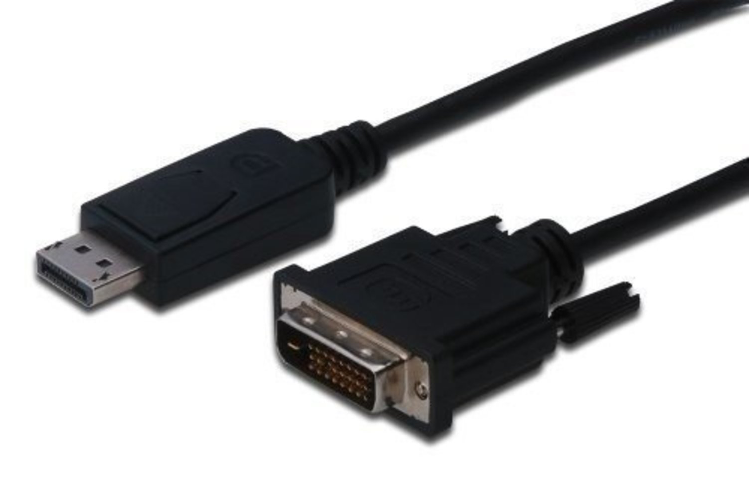 DIGITUS ASSMANN Adapterkabel DisplayPort 1.2 DVI-D 24+1 M/M digital Full HD Dual Link 1m max 2560 x 1600