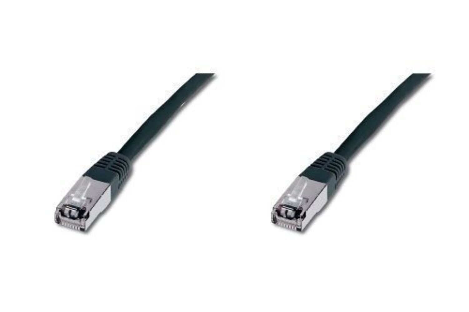 Digitus Patchkabel RJ45 S/FTP Cat6 3m Schwarz mit Hebelschutz - Beste Qualität 