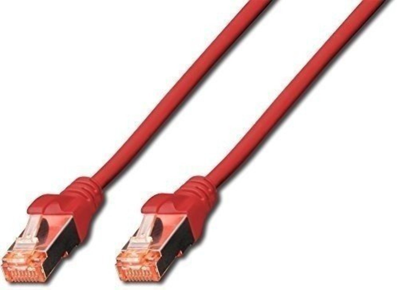 Digitus CAT 6 S-FTP Patchkabel CU LSZH 27/7 10m Rot