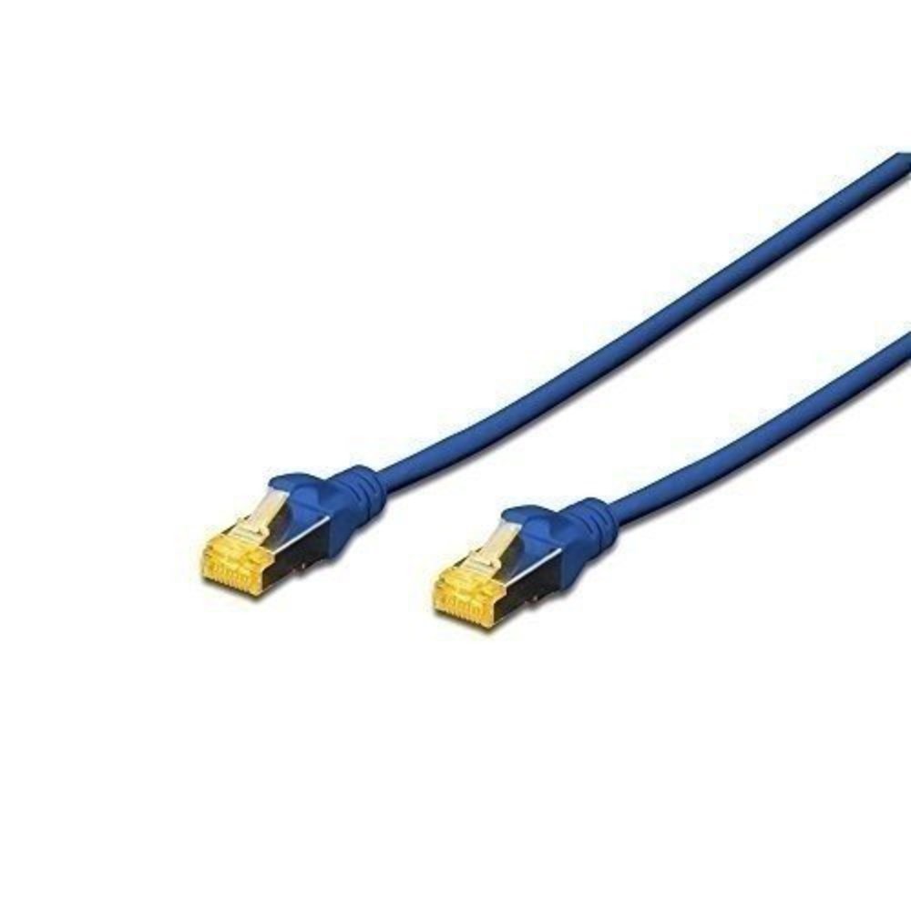 Digitus CAT 6A S-FTP Patchkabel LSOH CU 26/7 3m blau