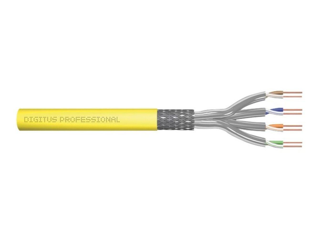 DIGITUS Cat7A S/FTP Verlegekabel 500 m duplex Dca 