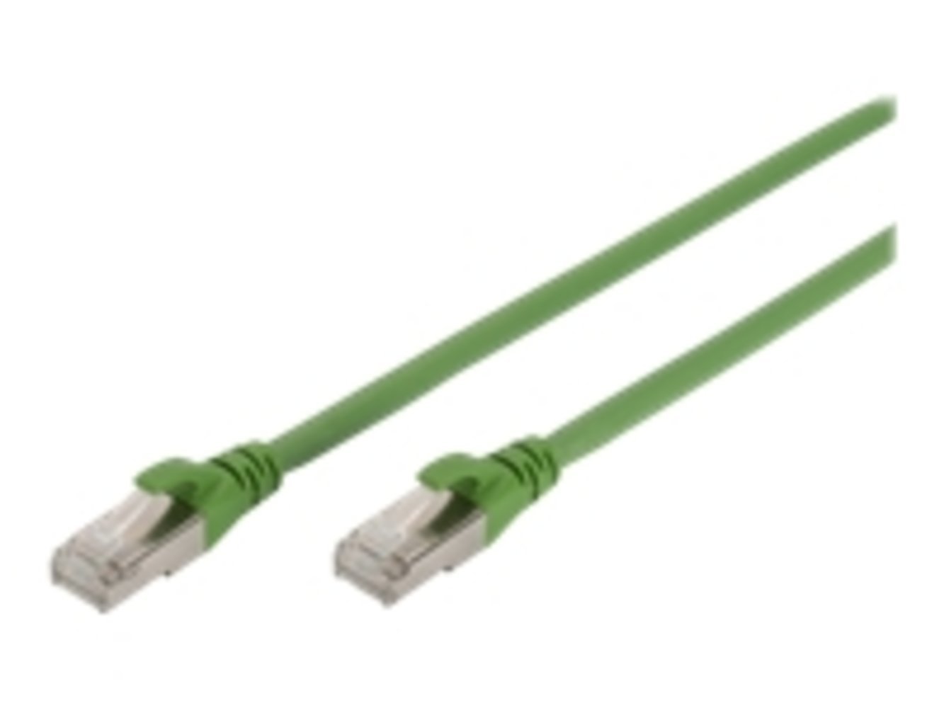 DIGITUS CAT 6A S-FTP Patchkabel Cu PUR AWG 26/7, 2.00 m, Grün (RAL 6018)