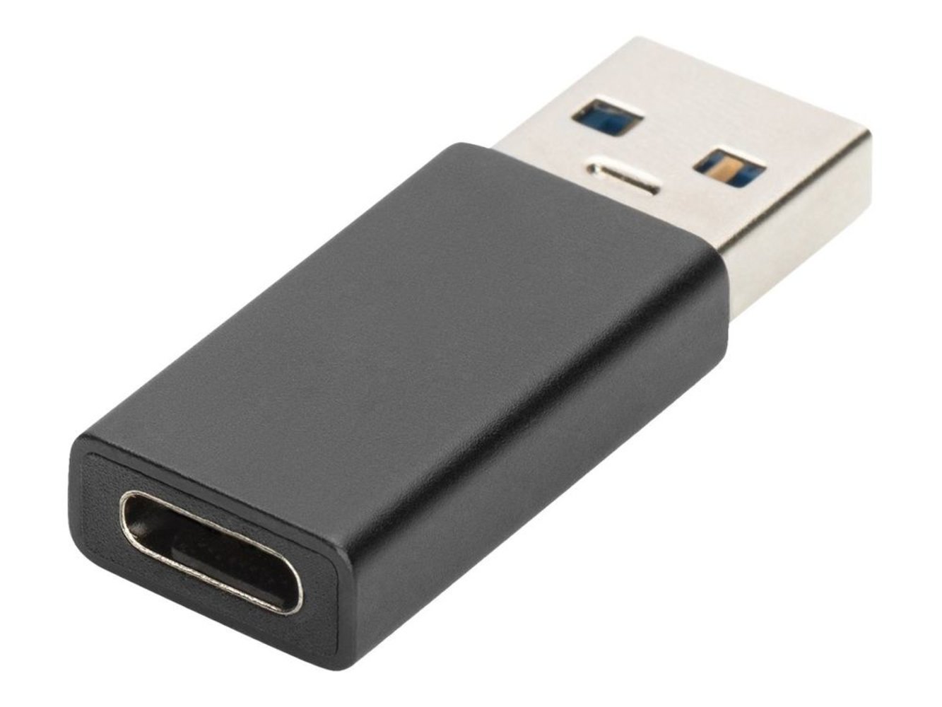 ASSMANN USB Typ-C Adapter Typ A to C M/F 3A 5GB 3.0 Version schwarz