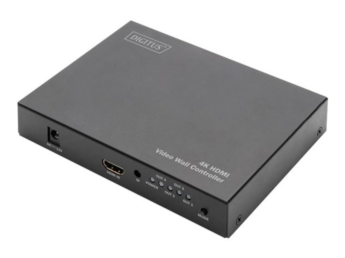 DIGITUS HDMI 2x2 Videowand-Prozessor Untersttzt 4K 60Hz 4:4:4