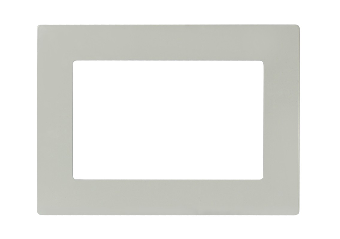 Allnet 14 Zoll Tablet mit Touch-Display, inklusive weißer Einbaurahmen-Blende