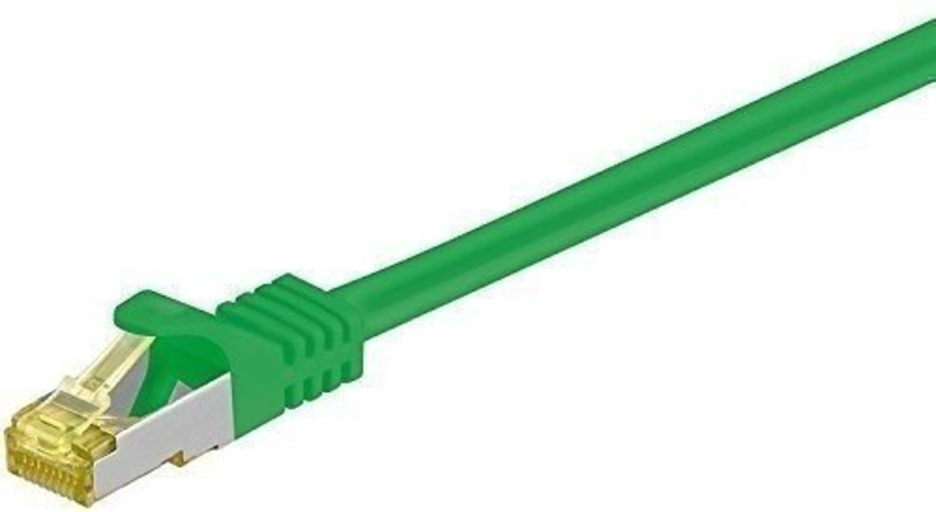 Goobay Patchkabel RJ45 S/FTP Cat7 0.25m gr