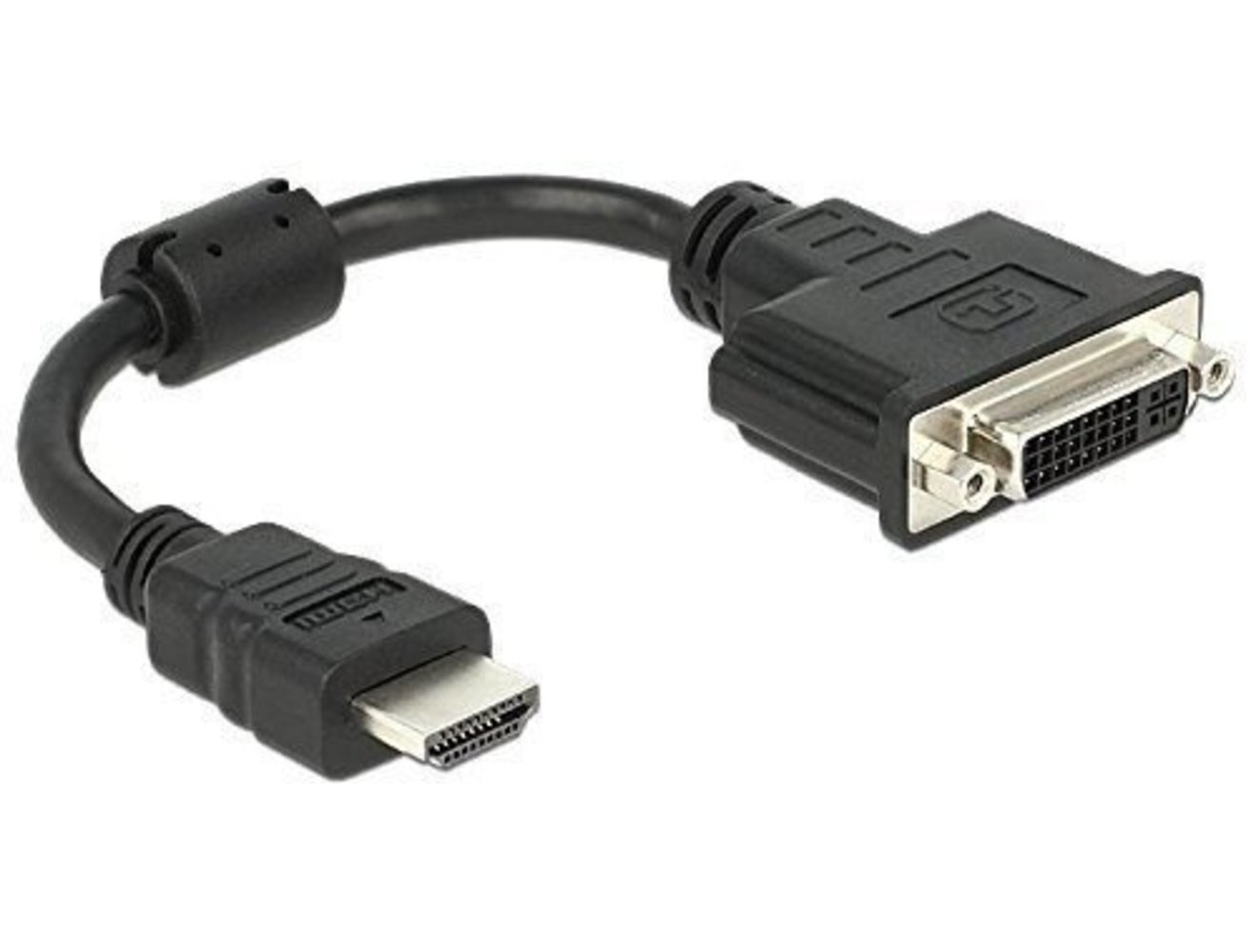 DELOCK Adapterkabel HDMI St > DVI 24+1 Buchse