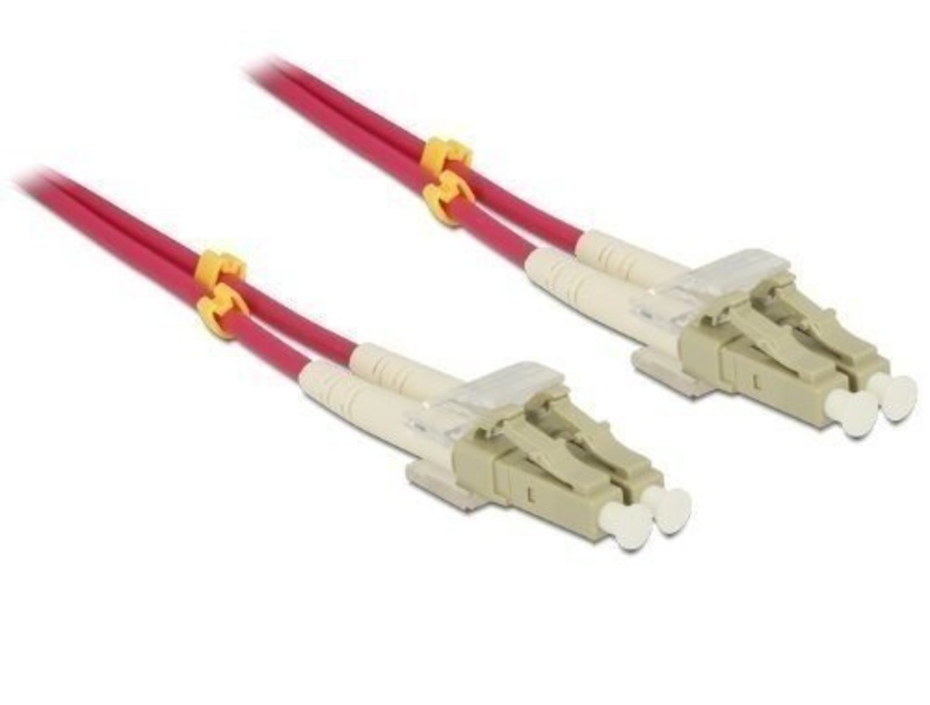 Delock Kabel LWL LC/LC 50/125 3m OM4 – Hochwertiges Fiber-Optic Kabel für ultraschnelle Datenübertragung